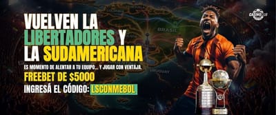 Promo Conmebol apuestas deportivas